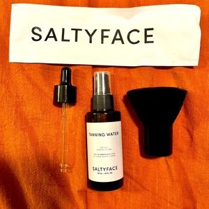 Saltyface tanning water: medium to dark